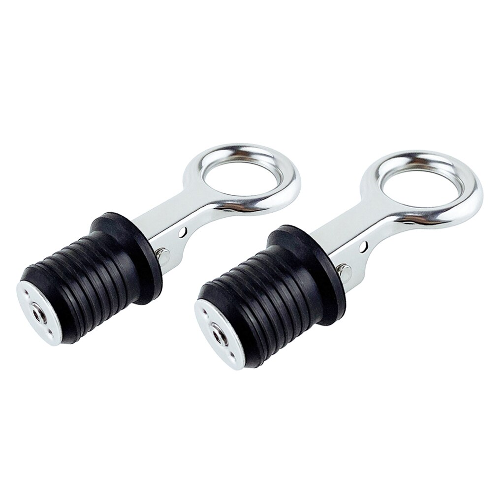 Tapón de drenaje de estilo abatible ajustado a presión de goma para instalación de fontanería de barcos de pesca para barco de sentina, travesaño, casco de baitwell
