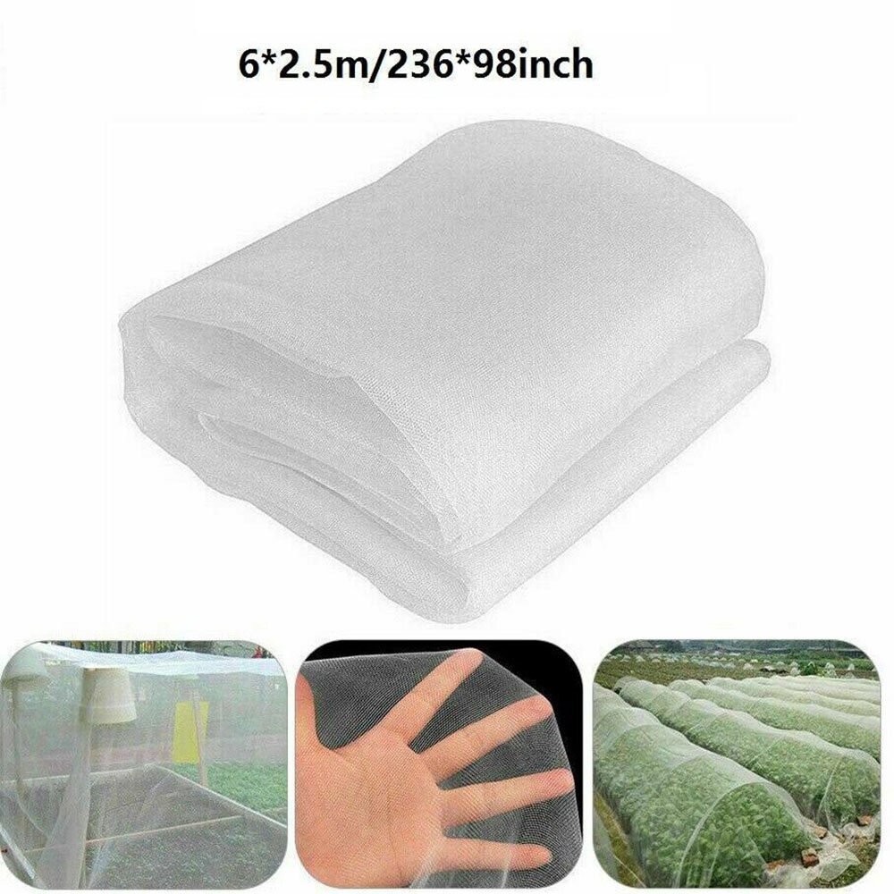 Red de protección para plantas de jardín de 6/10M red para pájaros, insectos, animales, cuidado vegetal, redes de protección para el jardín