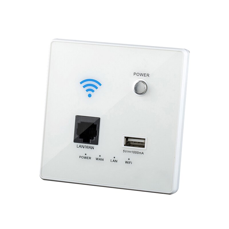 300M 220V Power AP Relais Slimme Draadloze WIFI Repeater Extender Muur Ingebed 2.4Ghz Router Panel USB Aansluiting, hotel socket