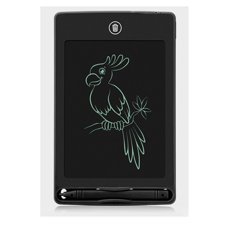 Creatief Schrijven Tekening Tablet 8.5 Inch Notepad Digitale Lcd Grafische Board Handschrift Bulletin Board Voor Tafel Plotter: 6.5 inch  black