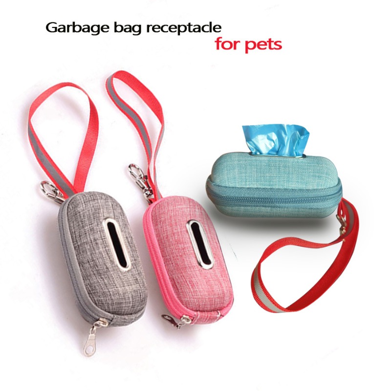 1Pcs Baby Stroller Garbage Bag & 1pc Storage Box Portable Rubbish Container for Kindergarten Baby