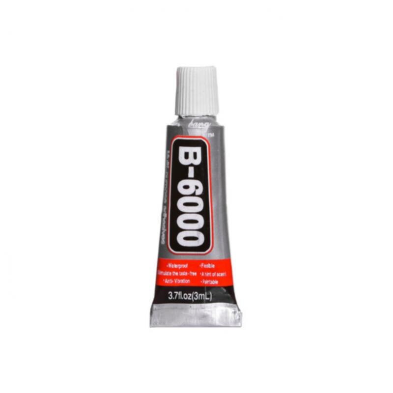 B6000 colle téléphone portable écran tactile Superglu B-6000, 3ML, Point de réparation, diamant, bijoux, bricolage