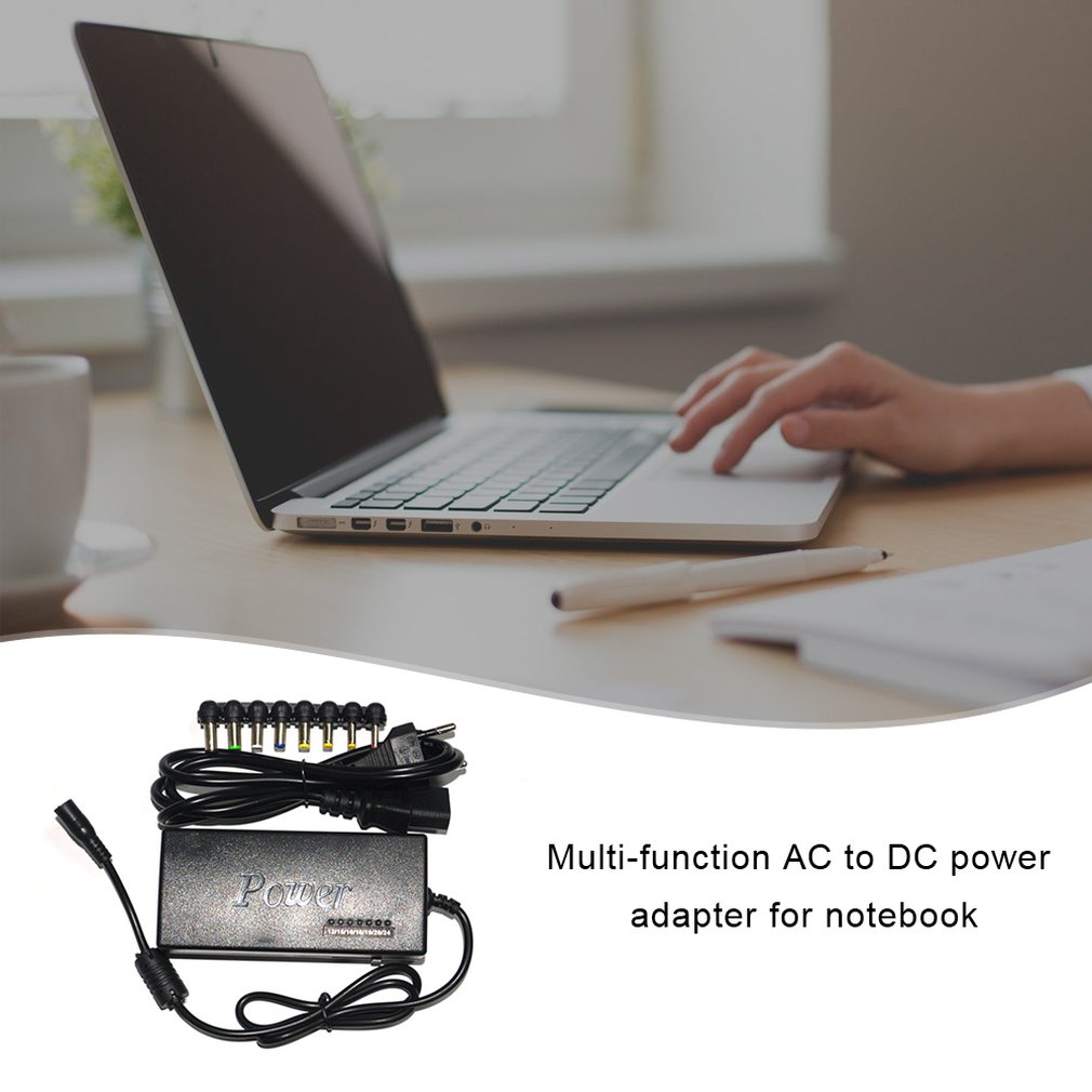 ZH-A004 AC to DC Universal Laptop Notebook Computer Charger Power Supply AC Adapter Rectangle Adapter Charger