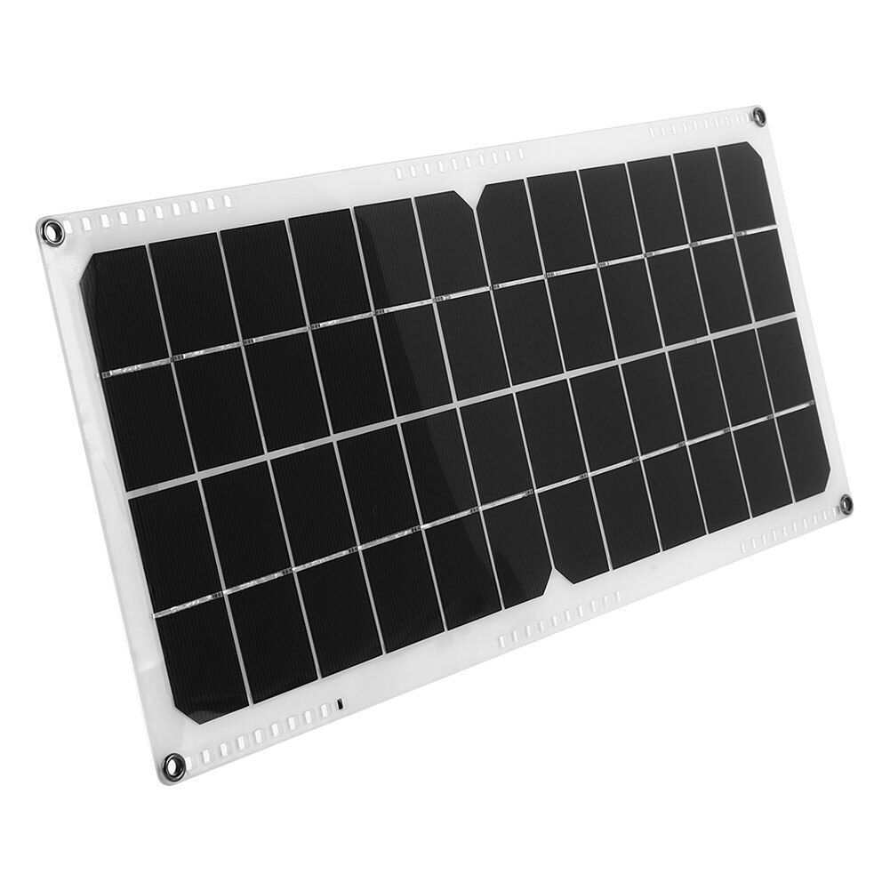 Solar Cells Solar Panel Solar Charging Equipment 10W Monocrystalline Silicon Durable Connectable Environmental Car Camping
