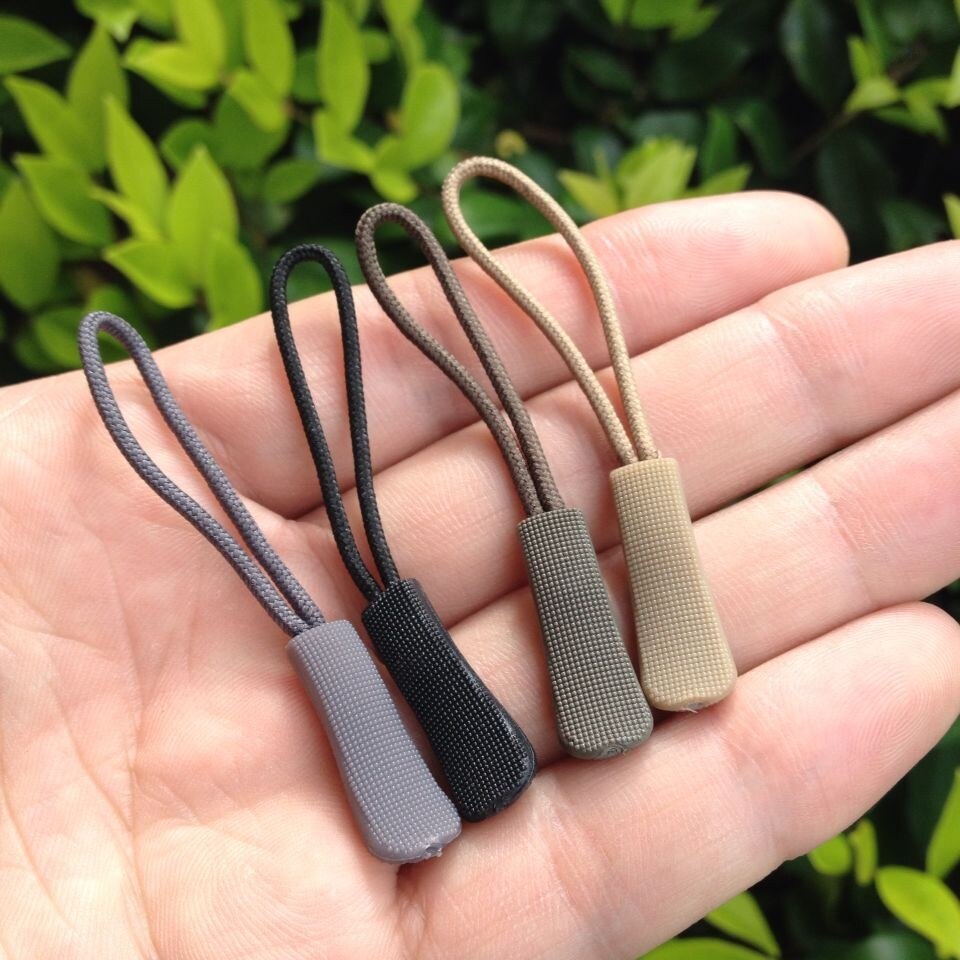 Rits Gebroken Gesp Pull Puller Clip Tag Fixer Zip Cord End Fit Touw Rugzak Reizen Koffer Kleren Tent Tab Vervanging tas