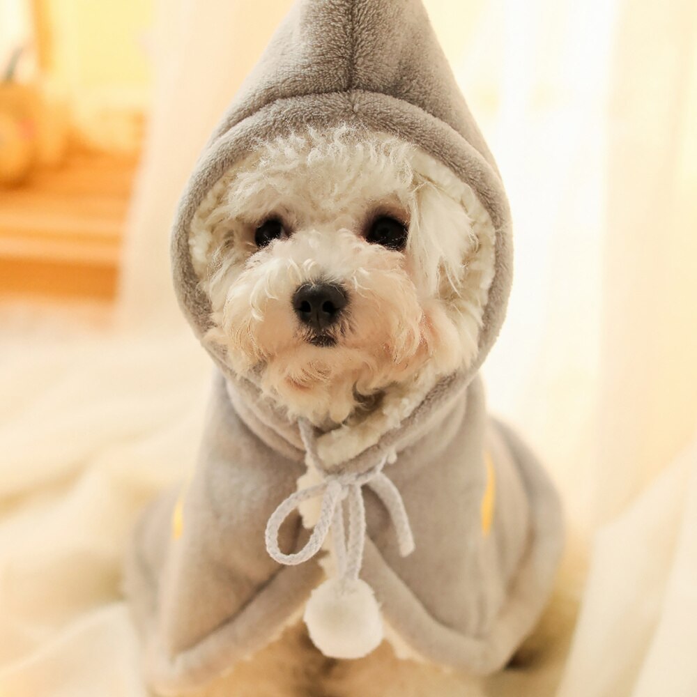 1pc mooie cosplay capes voor huisdieren, nachtkleding voor huisdieren, mantel voor huisdieren, hoed voor huisdieren, kostuum voor kitten en hond