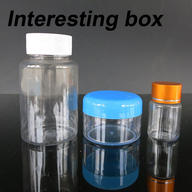 Ronde Flacon Pigment Fles Verf Fles Huisdier Milieuvriendelijke Transparante Plastic Fles