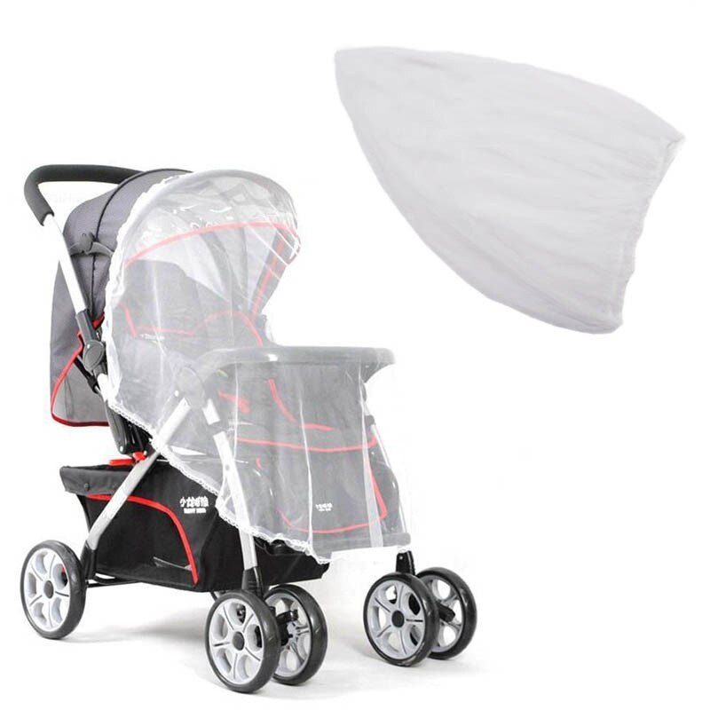 Sommer Baby Kinderwagen Sicher Volle Abdeckung Baby Kinderwagen Moskito Netz Bett Netti Super leichte neugeborene schlafen kinderwagen Feb25