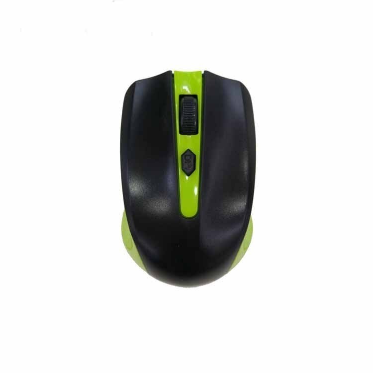 Jelly Comb Optical Wireless Mouse 2.4GHz USB Nano Receiver Wireless Mouse 1600 DPI Adjustable Mause For PC Laptop Desktop: Green