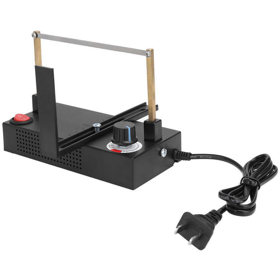 Mini Cutting Machine Manual Electric Heating Cutter for Ribbon Lace Braided Belts 220V Satin Cutting Machine