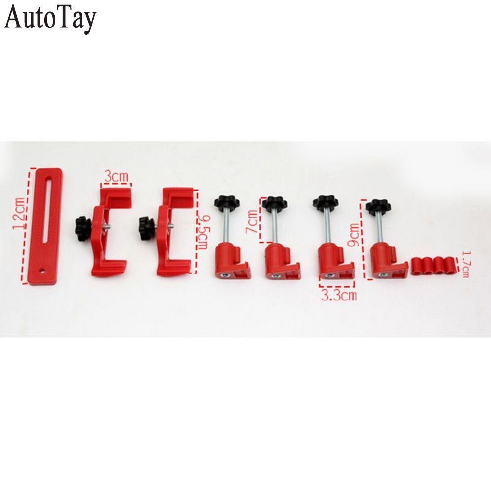 5 Pcs Universal Cam Shaft Lock Bracket Car Engine Cam Synchronous Lock Tool Kit Pulley Holder Car Pulley Fixing Tool