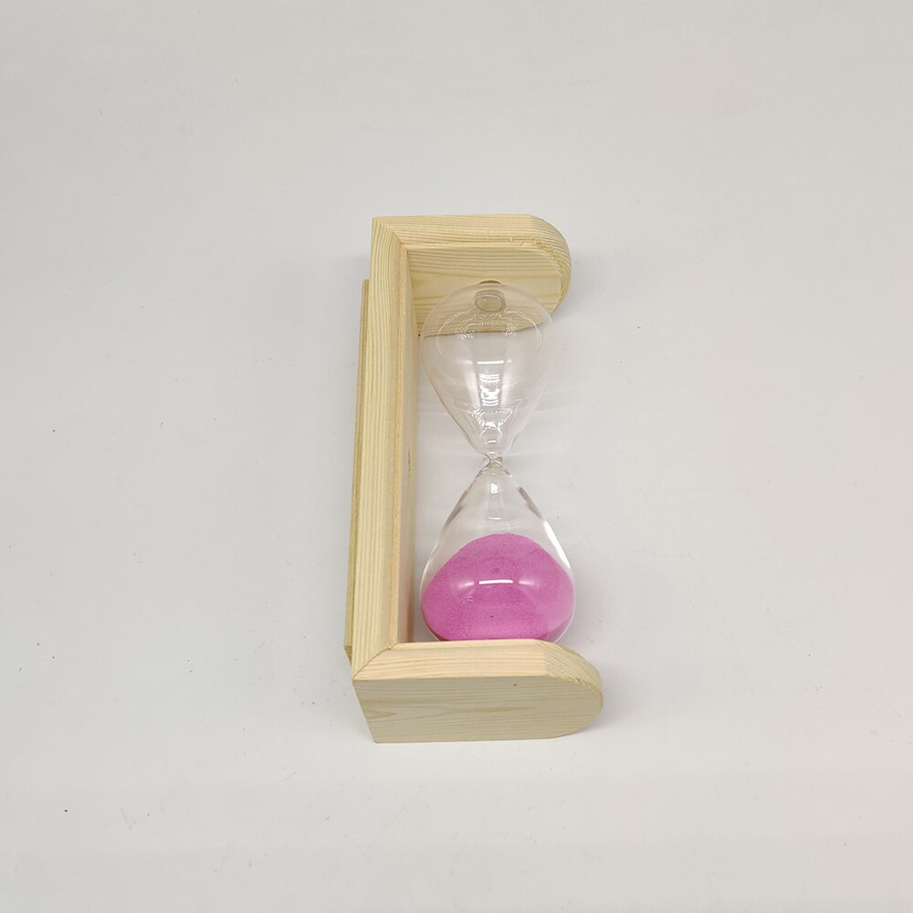 1Pc Hourglass Timer Glass Timer 15-Minute Hourglass Timer Transparent Timer