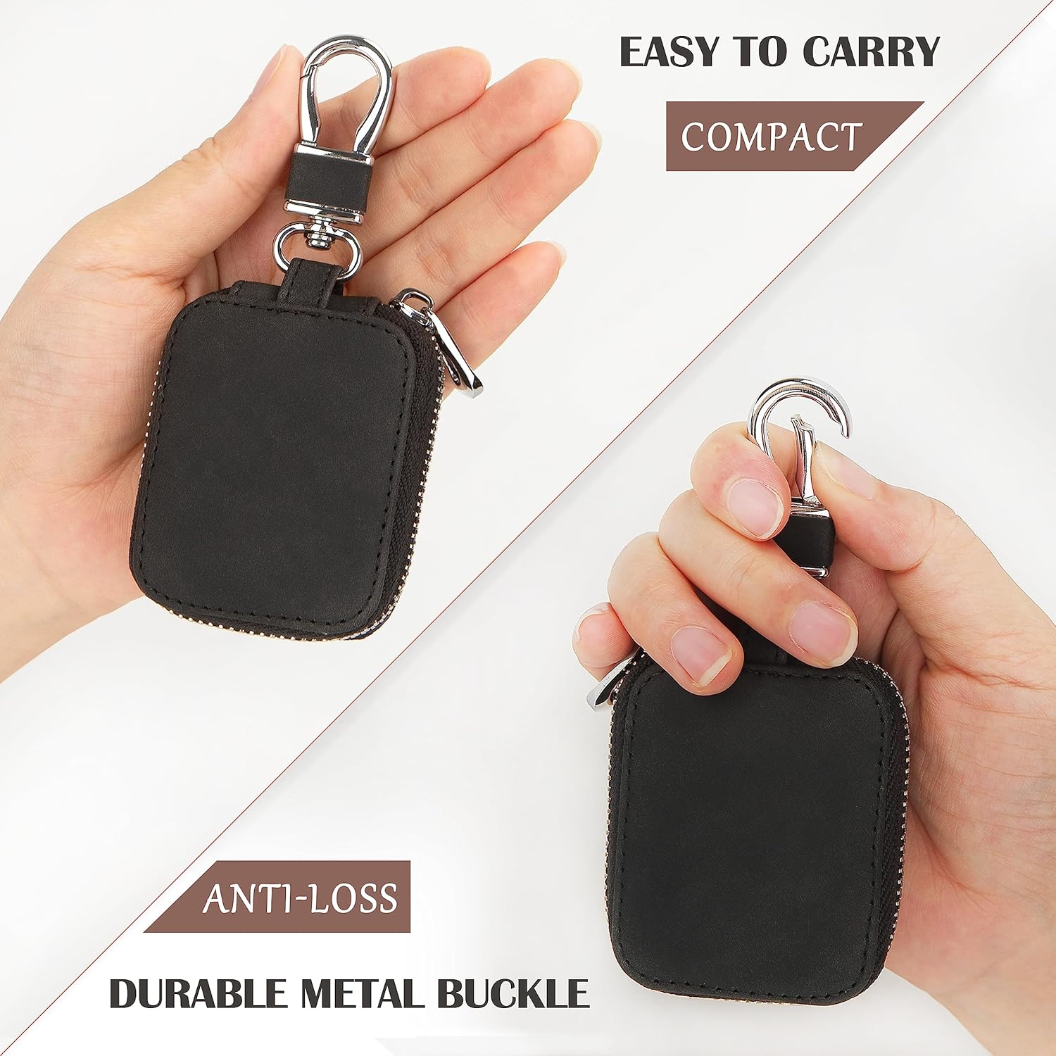 Juste antichoc en cuir PU pour Airpods 4, étui Airpods 2024, poudres de transport, sac universel, sauna, rangement pour téléphone