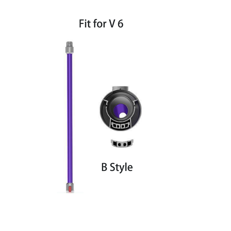 Replacement Accessories Quick Release Extension Wand for Dyson V7 V8 V10 V11 and V15 Models Cordless Stick Vacuum Cleaner: Light Grey