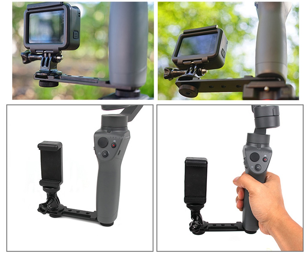 For DJI Osmo Mobile 2/3 Handheld 3Axis Gimbal Stabilizer Holder Smartphone for Vlog Live Video Record