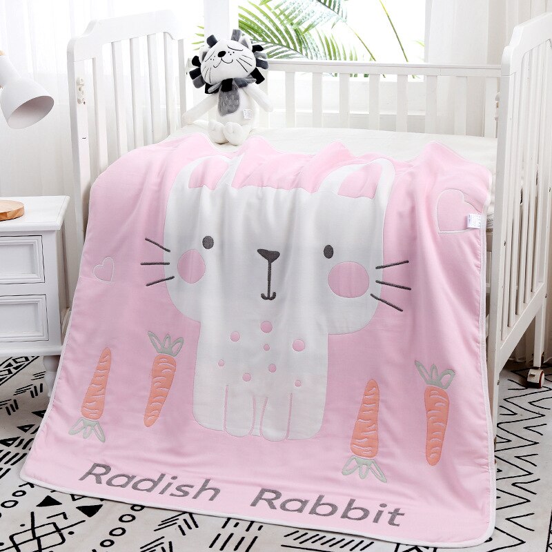 Edredón de invierno para bebé, manta gruesa para bebé, edredón de algodón de 10 capas de 110x110cm, juegos de ropa para niños, artículos para recién nacidos
