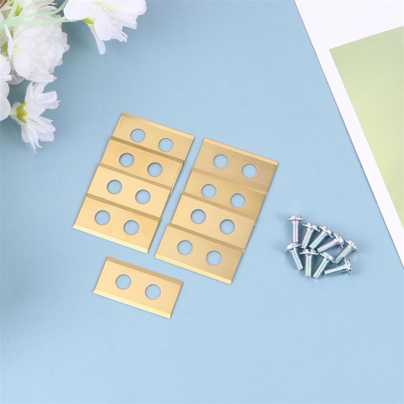 9 Pcs Twee-Gat Maaier Accessoires Hooi Maaier Blade Anti-Roest Grasmaaier Onderdelen Voor Maaier Gebruik Hooi maaier Blade Voor Gazon Winkel