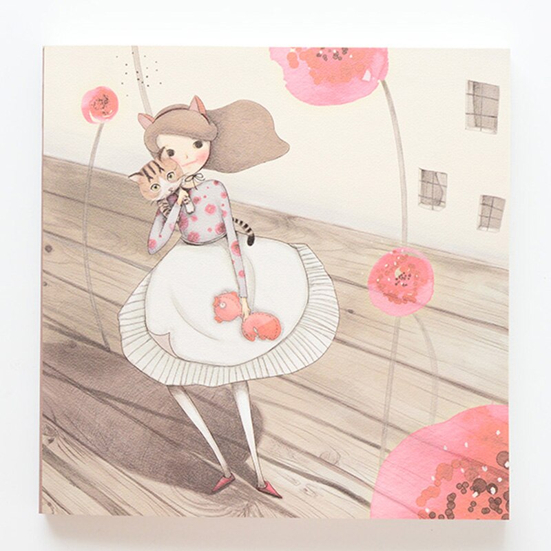 20K Squared Notebook Leuke Cartoon Cover Blanco Schetsboek Voor Studenten Met Handgeschilderde Boeken: 03