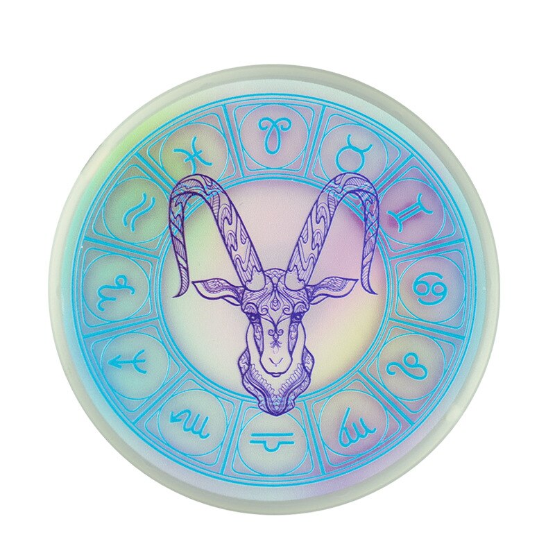 Magic Constellation Wireless Charger 15W Desk Quick Charging Pad Android Phones For Xiaomi Mi 9 Fast Charger With Led Light: Capricorn