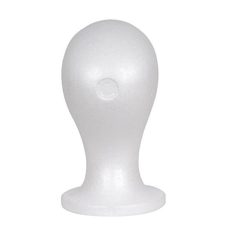 Plus size praktisch schuim vrouwelijk mannequin hoofd voor pruiken bril pet display houder standaard model piepschuim hoofd