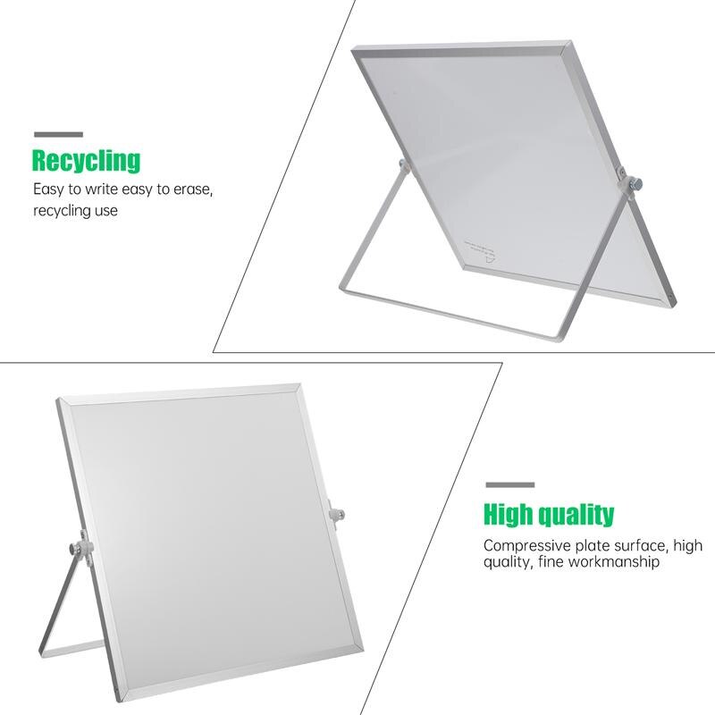 Tableau blanc magnétique de bureau pliable pour enfants, tableau d&#39;écriture Doodle
