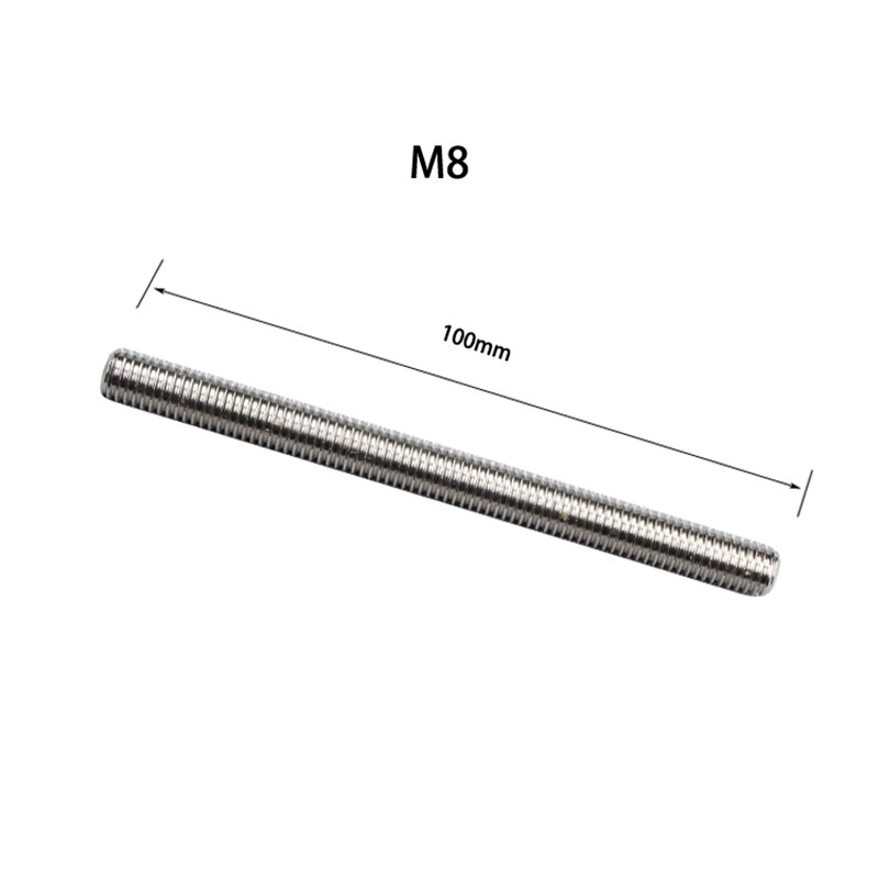 Ensemble de pinces de maintien en métal à action rapide pour le travail du bois, accessoires pour outils de menuiserie: M8 Screw Rod