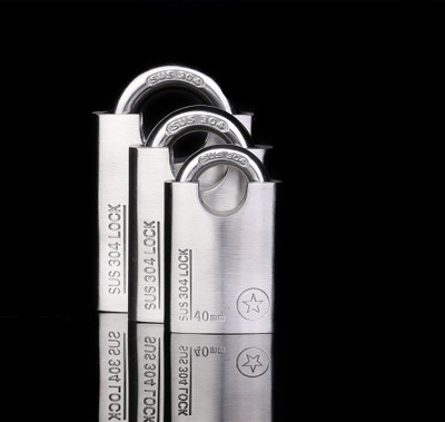 Anti-theft, tamper, waterproof, stainless steel padlocks,so safety security,padlock,door locks 40mm 50mm 60mm