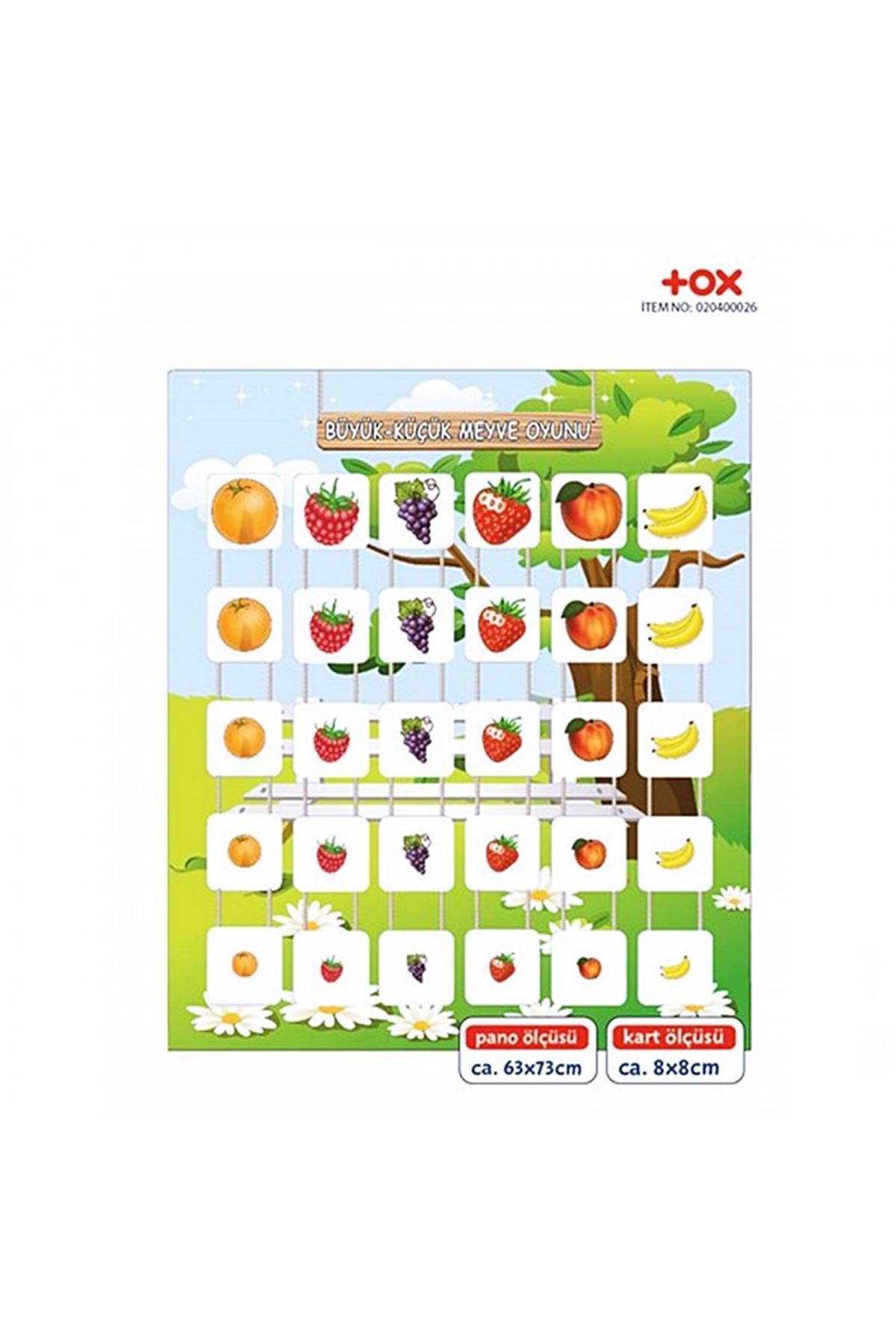 Big Small Fruit Game Educational Board – Vicedeal