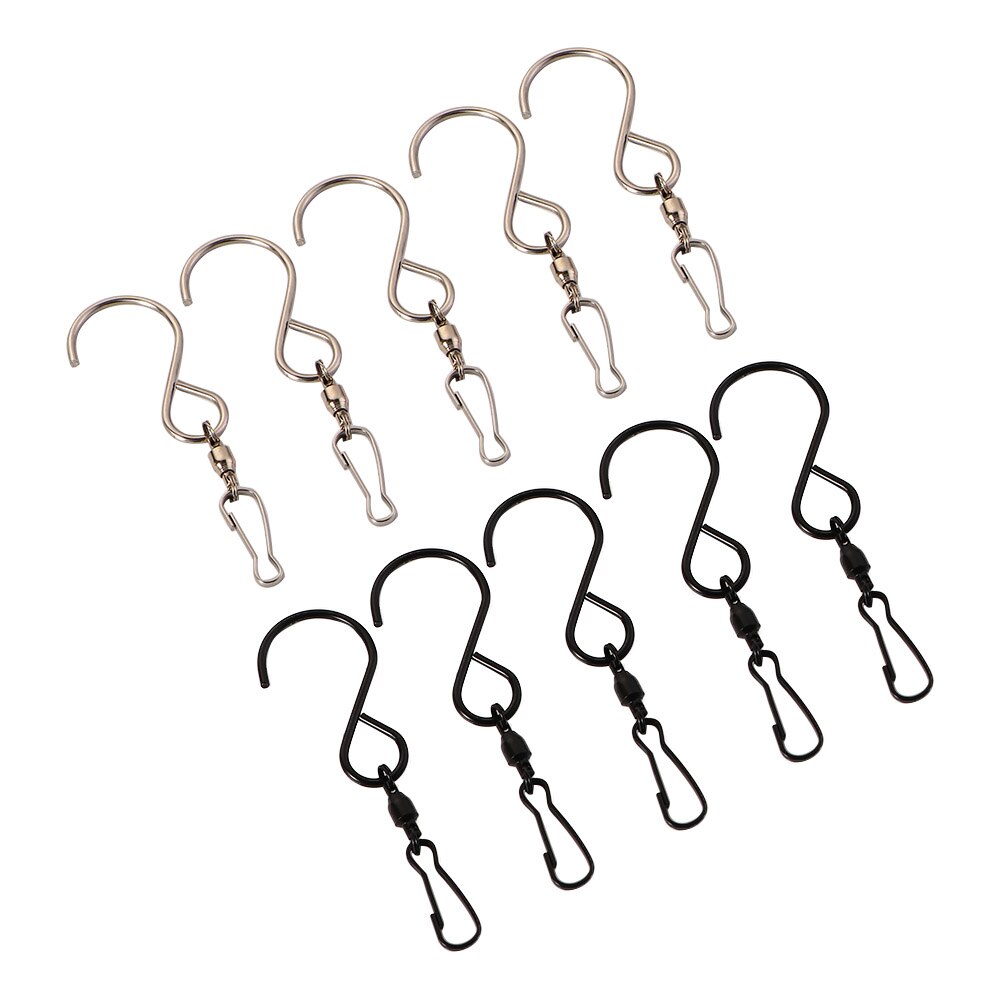 PATIKIL Sterren Sleutelhanger Clip, 6 Stks Sterren Sleutelhanger Snap