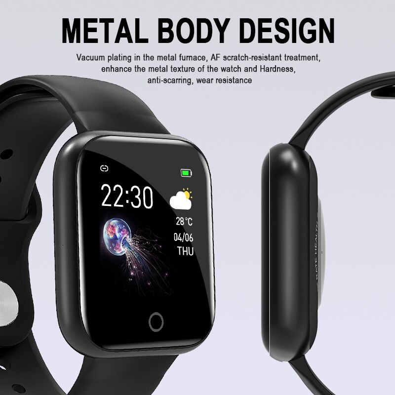 Onemix smart watch  ip68 vandtæt smart watch dynamisk puls blodtryksmåler til iphone android sport sundhedsur