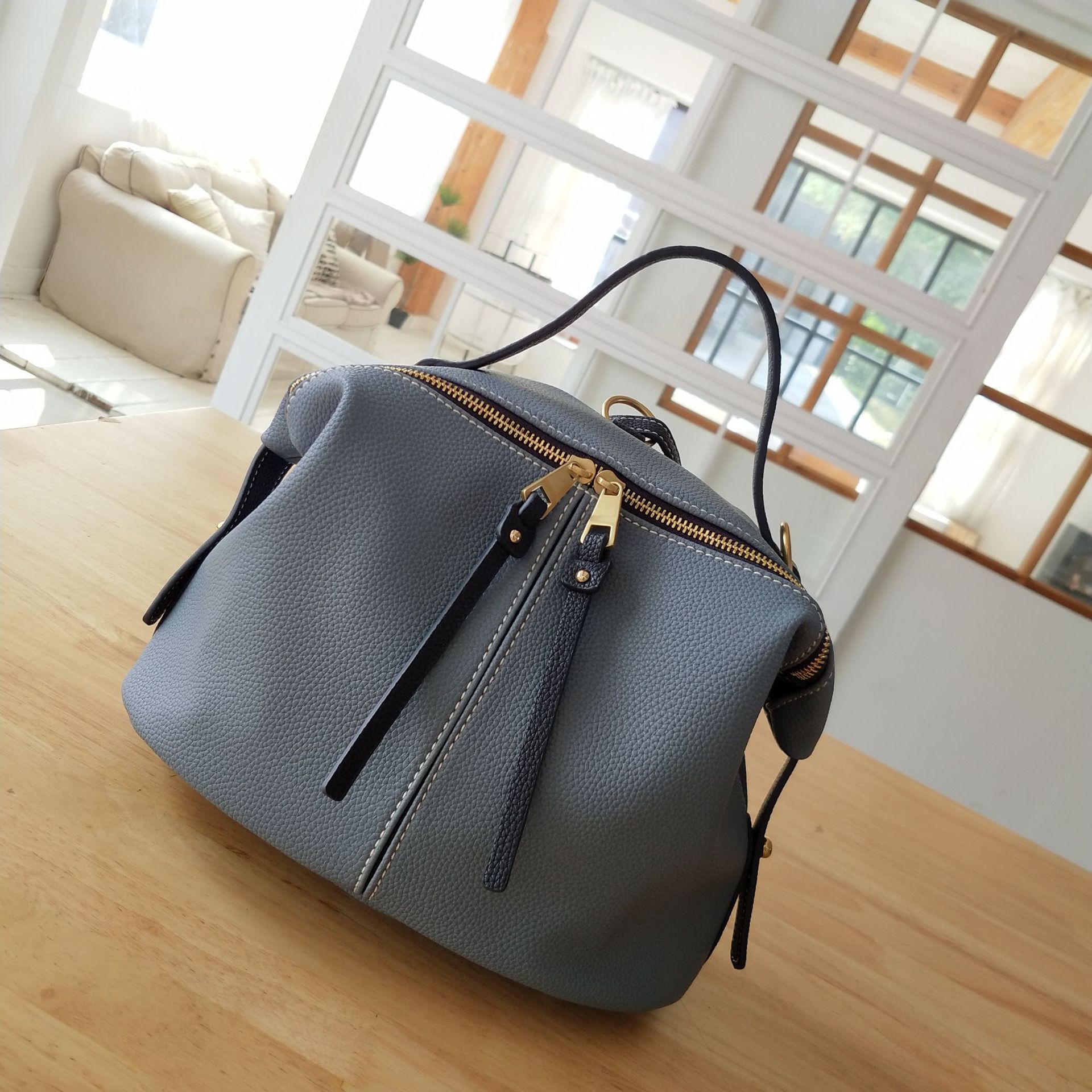 Vento Marea, bandoleras para mujer, , piel sintética, negro, bolsos de , bolsos de estilo coreano, bandolera blanca Hobo: Upgrade blue