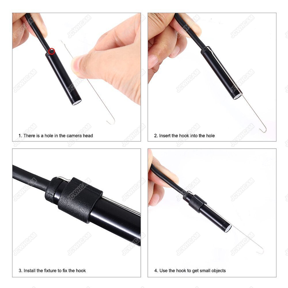 Le plus sans fil 720 P Mini Endoscope caméra HD étanche serpent endoscopie d'inspection pour Iphone Android IOS PC tablette