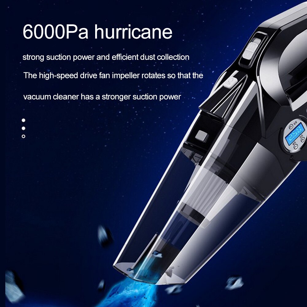 Car Vacuum Cleaner Wired Car Model Wireless Family Car Dual-use Model Multifunction Handheld Cordless Vacuums Car Vacuum Cleaner