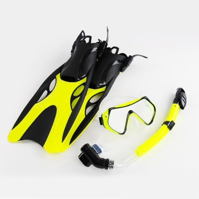 Aletas de buceo para adultos, máscara de natación con tubo, conjunto de traje de baño largo, equipo de Smonofin, aletas de buceo para hombres y mujeres