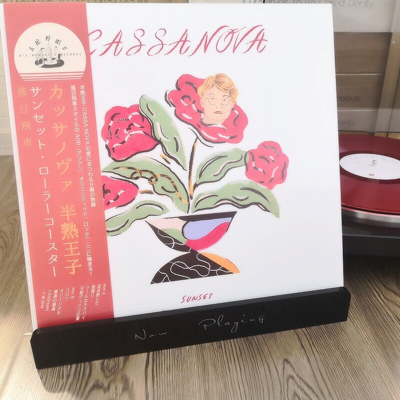 Now Playing Acrylic Display Stand For LP Vinyl Record