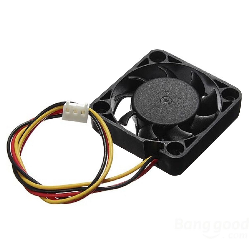 Fast DIY computer 12V Mini Cooling Computer Fan - Small 40mm x 10mm DC Brushless 3-pin fan cpu fan PC