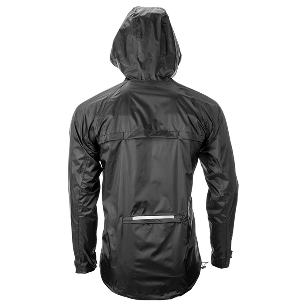 Jaqueta reflexiva impermeável à prova de vento ciclismo jaqueta mtb bicicleta jaqueta de chuva esporte ao ar livre correndo capa de chuva