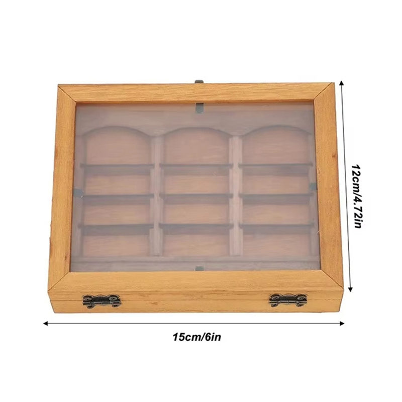 ABGE- Https://Detail.1688.Com/Offer/867872031147.Html Scaffale in legno Decorazione desktop per la casa in legno fatta a mano in miniatura