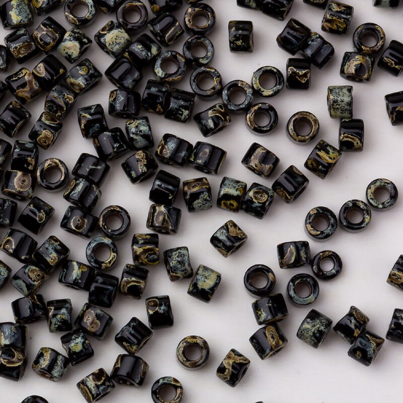 Taidian miyuki delica frøkugler 11/0 krystal 1.3*1.6mm perler smykker perle håndværksartikler til indfødte miyukiaddict 5g ca. 1000 stk.