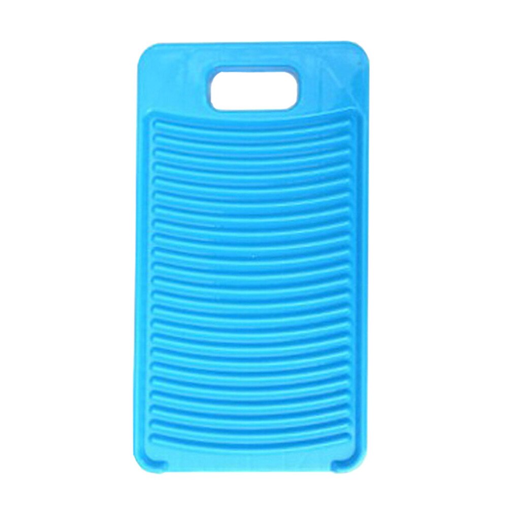 Non-slip Washing Washboard Home Washing Scrubbing Board Laundry Washboard for Home (Blue)