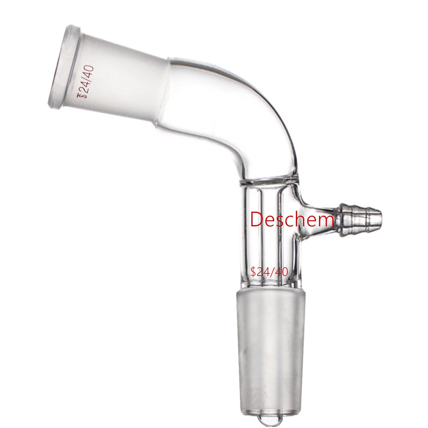 500ml,24/40,Glass Distillation Apparatus Chemistry Lab Glassware Kit