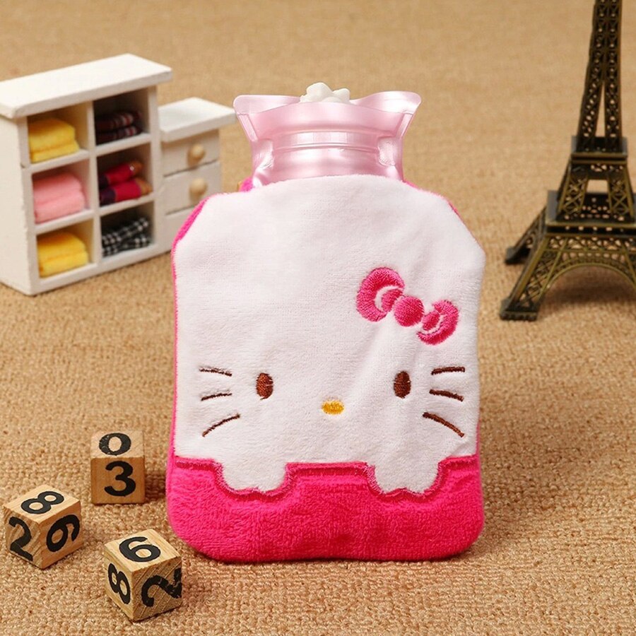 Winter cartoon Mini cute explosion-proof water filling and washing Plush warm water bagA812: style 8
