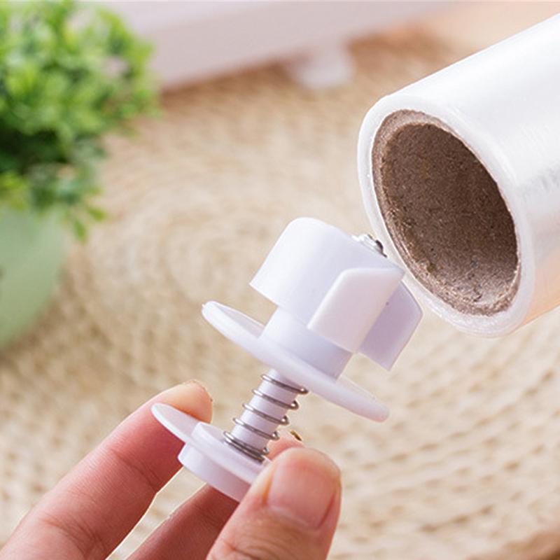 Plastic Wrap Dispenser Kitchen Cling Food Wrap Cutter Dispenser Preservative Film Cutter Kitchen Accessories