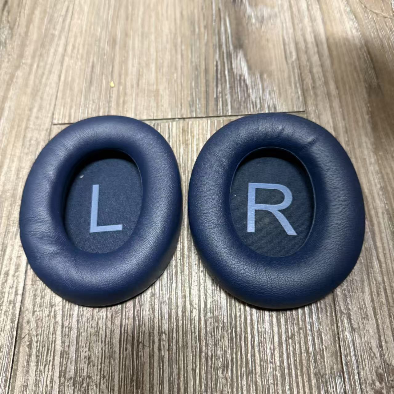 Repuestos originales para auriculares QCY H3/H3 PRO, piezas de repuesto, almohadillas giratorias para las orejas, cojín para diadema: NAVY