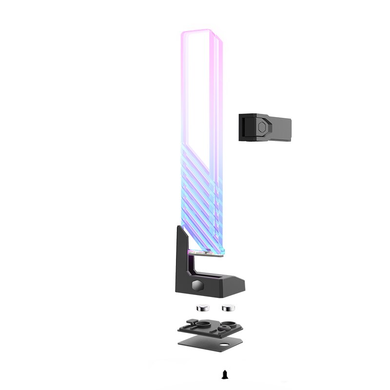 Cooler master argb gpu support bracket sync adresserbar rgb computer vga holder grafikkort support stativ