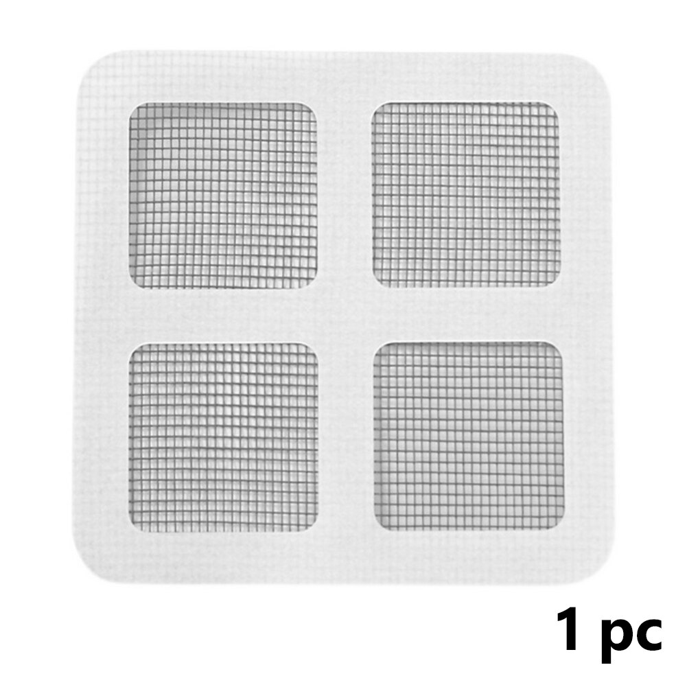 Cache-vitre Anti-moustique et anti-mouches, pour la maison, adhésif puissant, couvre fenêtre, maille de porte, réparation de bande cassée: 1pcs Patch