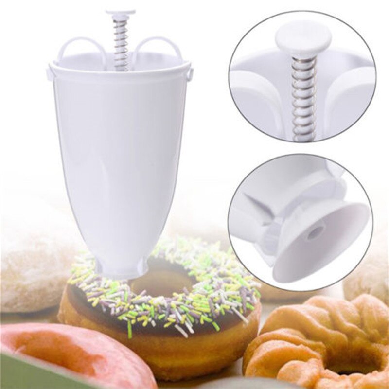 Neue DIY Donuts Hersteller Spender Leichte Tiefe Braten Krapfen Einfache Tragbare Krapfen bilden
