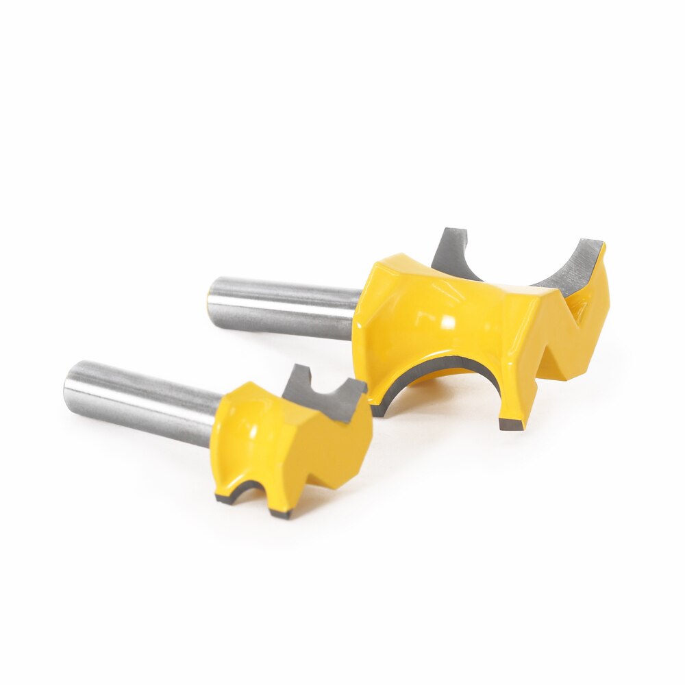 1Pcs Half Ronde Side Cutter Bit Router Bit 8Mm Schacht Houtbewerking Bits