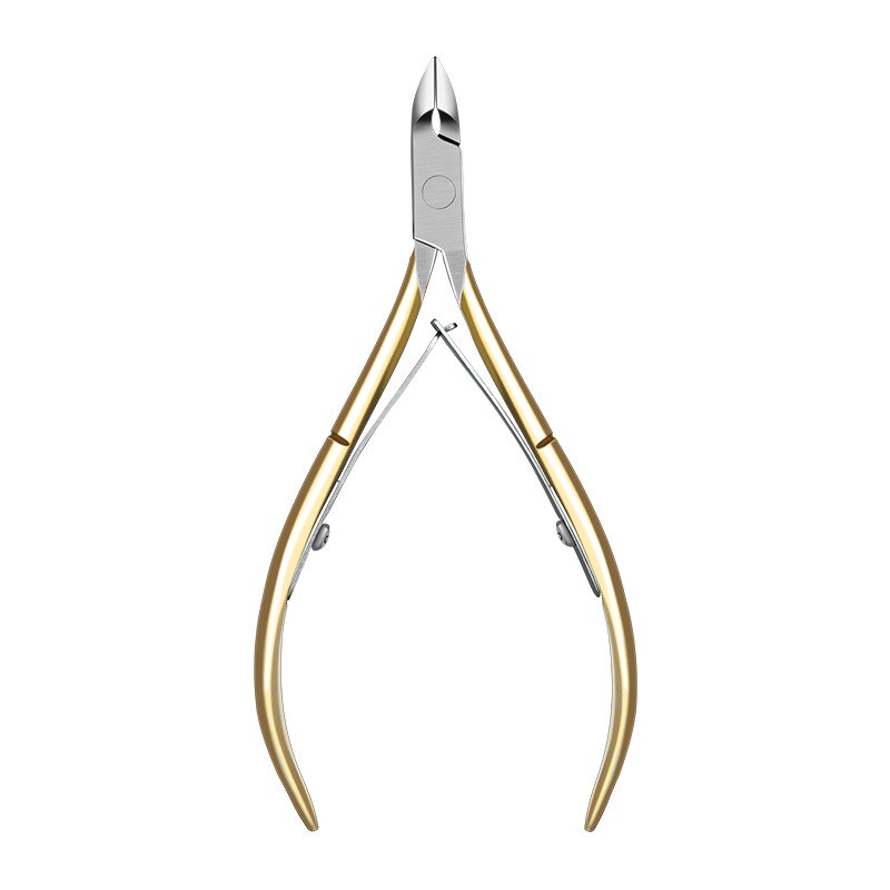 Golden ordinary dead skin shears sharp blade manicure stainless steel peeling tool dead skin scissors durable and comfortable gr