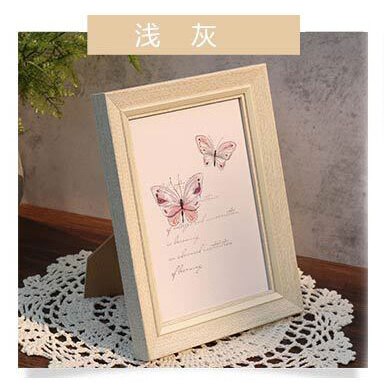 5 inch 6 Inch Resin Simple Wedding Photo Frame Wall Hanging Frame Home Decor Picture Frame: 3 / 6 inch